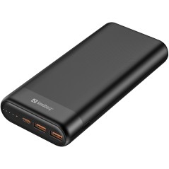 Sandberg Powerbank 20000 PD65W2xQC30 – High-Capacity, Fast Charging Power Solution (420-62)